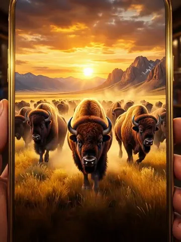 Buffalo Stampede game artwork